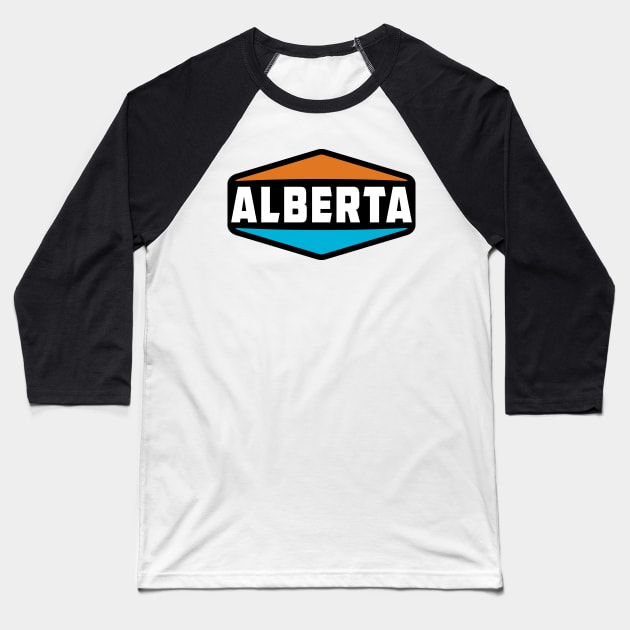 Alberta Canada Calgary Jasper Baseball T-Shirt by TravelTime
